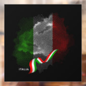 Italian flag fensteraufkleber (Blatt 2)