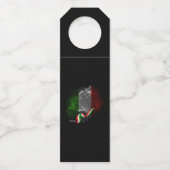 Italian flag flaschenanhänger (Rückseite)