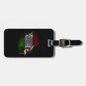 Italian flag gepäckanhänger (Vorderseite horizontal)