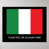 Italian Flag Poster (Vorne)