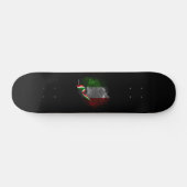 Italian flag skateboard (Horizontal)