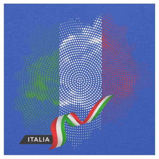 Italian flag stoff (Nahaufnahme)