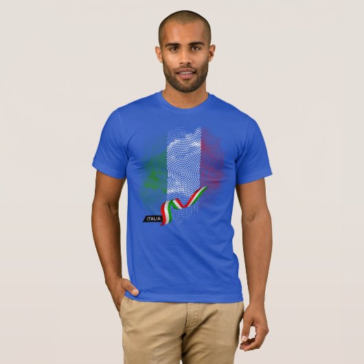 Italian flag T-Shirt (Vorne ganz)