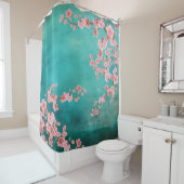 Italian Floral Elegance Shower Curtain Duschvorhang (Beispiel)