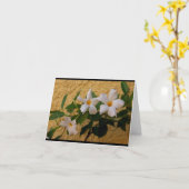 Italian Flowers note card Karte (Gelbe Blume)