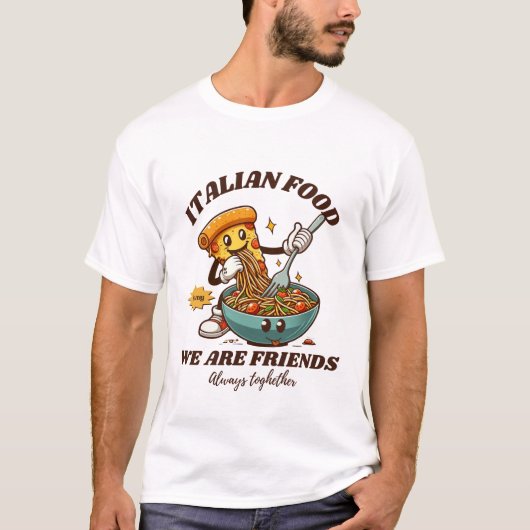 Italian food (pizza) T-Shirt (Vorderseite)