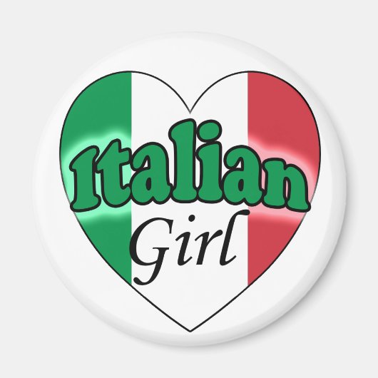 Italian Girl Magnet (Vorne)