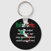 ITALIAN GIRLS FUNNY SCHLÜSSELANHÄNGER (Vorderseite)