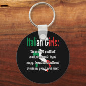 ITALIAN GIRLS FUNNY SCHLÜSSELANHÄNGER (Vorderseite)