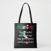 ITALIAN GIRLS FUNNY TASCHE (Vorderseite)