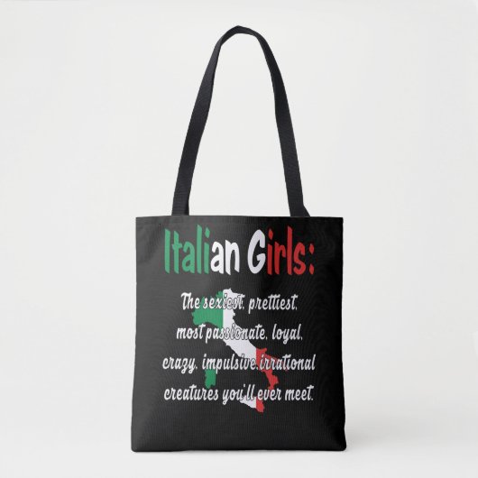 ITALIAN GIRLS FUNNY TASCHE (Vorderseite)