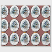 Italian Greyhound Christmas Geschenkpapier (Flach)