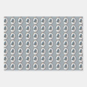 Italian Greyhound Christmas Geschenkpapier Set (Vorderseite 3)