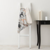 Italian Greyhound Dog Bones and Paws Sherpa Blanke Sherpadecke (Beispiel)