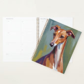 Italian Greyhound Dog Painting Planer (Anzeige)