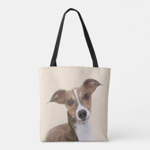 Italian Greyhound Painting - Cute Original Dog Art Tasche