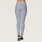 Italian Greyhound Santa Leggings (Rückseite)