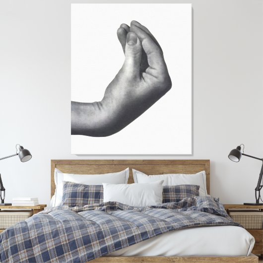 Italian Hand Leinwanddruck (Insitu (Schlafzimmer))