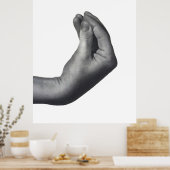 Italian Hand Poster (Küche)