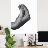 Italian Hand Poster (Heimbüro)