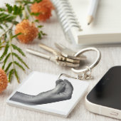 Italian Hand Schlüsselanhänger (Vorderseite rechts)