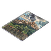 Italian Hilltown Spiral Foto Notebook Notizblock (Linke Seite)