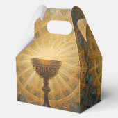 Italian Inspired Golden Chalice Shining Host Geschenkschachtel (Vorderseite)