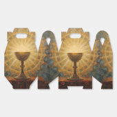 Italian Inspired Golden Chalice Shining Host Geschenkschachtel (Ungeklappt)