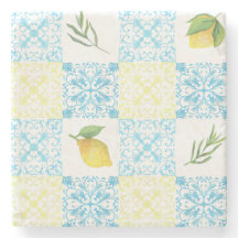 Italian Lemon Mediterranean Pattern