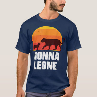 Italian Lion Grandma Mother's Day Nonna Leone T-Shirt