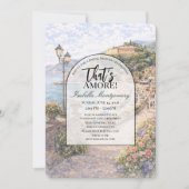 Italian Monterosso al Mare That’s Amore Einladung (Vorderseite)
