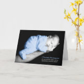 Italian New Baby Boy Congratulations Congratulazio Karte (Gelbe Blume)