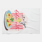 Italian Pasta Spaghettis  Geschirrtuch (Horizontal)