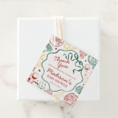 Italian Pasta Special Delivery Baby Shower Geschenkanhänger (Beispiel)