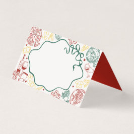 Italian Pasta Thats Amore Place Card Table Decor