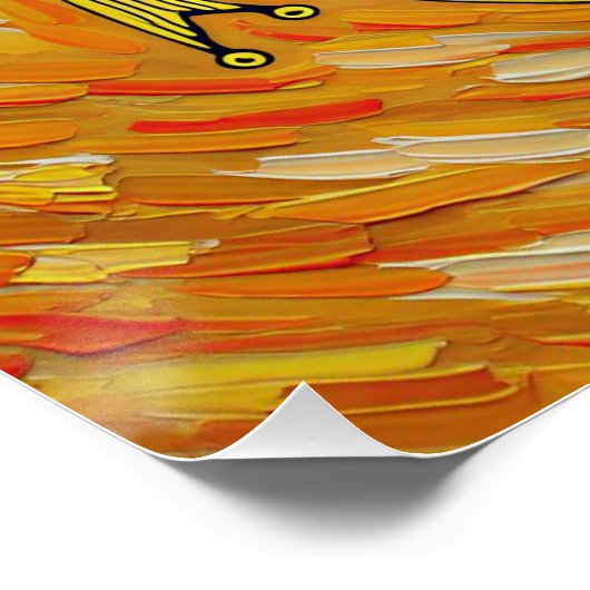 Italian Playing Cards - Ace of Coins Poster (Ecke)