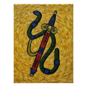 Italian Playing Cards - Ace of Spades Poster (Vorderseite)