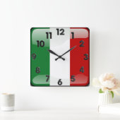 Italian polished quadratische wanduhr (Zuhause)