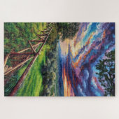 Italian Quickening Storm Impressionist Art Puzzle (Horizontal)