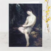 Italian Shepherd Boy Fine Art Greetings Card Karte (Gelbe Blume)