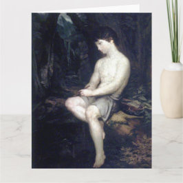 Italian Shepherd Boy Fine Art Greetings Card Karte