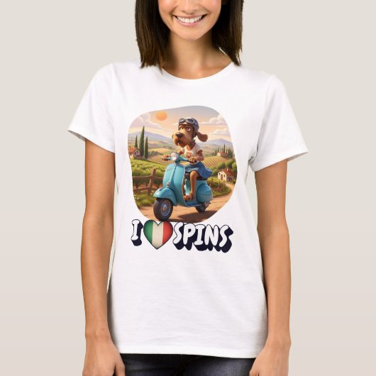 Italian Spinone cool T-Shirt (Vorderseite)