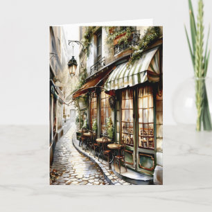 Italian Street Birthday Card Karte