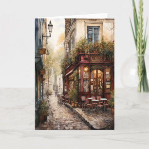Italian Street Birthday Card Karte
