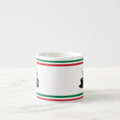 Italian stripes espresso espressotasse (Vorderseite)