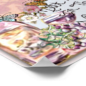 ~Italian Vineyard Fantasy ~ Poster (Ecke)