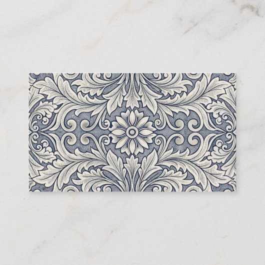 Italianate Villa Vintag Visitenkarte (Rückseite)