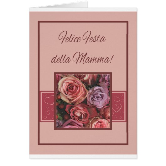 Italianischer Muttertag glücklich! (Vorne)