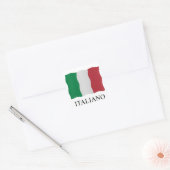 Italiano Quadratischer Aufkleber (Umschlag)