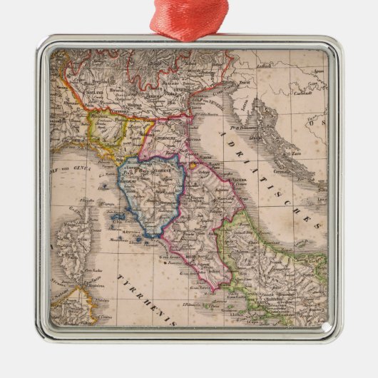 Italien 10 silbernes ornament (Vorne)